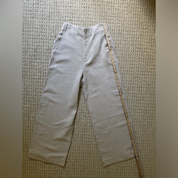 Zara wide leg zip up pants size xs - Picture 11 of 14